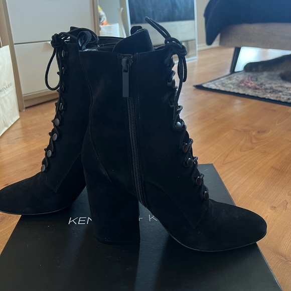 Kendall & Kylie lace up heeled boots - Picture 2 of 6